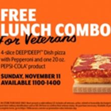 Little Caesars' Pizza Treats Veterans and Military to Free $5 HOT-N-READY' Lunch Comb