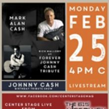 Center Stage Magazine Announces Johnny Cash Birthday Tribute Show A Tribute to The…