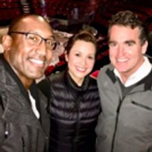 Photo Flash: Tina Fey, Brian d'Arcy James, and More Visit ONCE ON THIS ISLAND