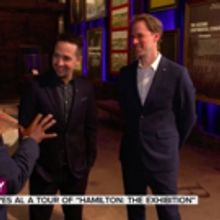 VIDEO: Lin-Manuel Miranda Takes TODAY on Special Tour of 'Hamilton: The Exhibition'