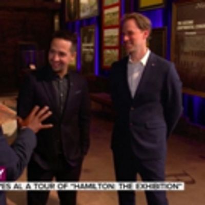 VIDEO: Lin-Manuel Miranda Takes TODAY on Special Tour of 'Hamilton: The Exhibition'