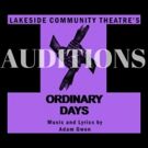 Noneqiuty Auditions Announced For ORDINARY DAYS By Adam Gwon At Lakeside Community…