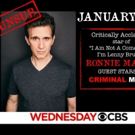 Ronnie Marmo to Guest Star OnHit CBS Crime Drama CRIMINAL MINDS