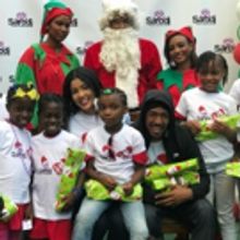 Sarodj Bertin and Nick Cannon Bring Joy To Orphans In Haiti
