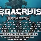Megadeth's Inaugural MEGACRUISE Announces Line-Up & Public On-Sale