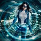 Photo Flash: First Look of Nicole Maines as the DC Character 'Dreamer' on SUPERGIRL