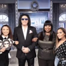 Sneak Peek - Pop Icon Gene Simmons Visits THE REAL Today