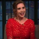 VIDEO: Alison Brie Chats GLOW Season Two, Throwing A Surprise for Dave Franco, & More on LATE NIGHT WITH SETH MEYERS