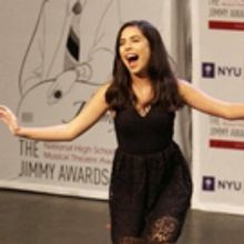 Emily Escobar wins Scholarship from THE JIMMY AWARDS at Minskoff Theatre