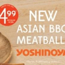 It's a Whole New Ball Game - Yoshinoya America Announces New Limited Time Asian BBQ M