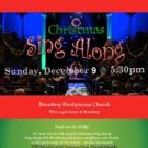 Lineup Set For 7th Annual Holiday Sing Along