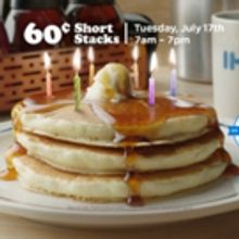 IHOP Restaurants Celebrates Six Decades Of Pancakin' With 60 Cent Pancakes On July 17