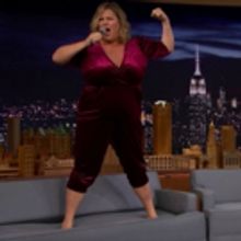 VIDEO: Bridget Everett Performs 'The Climb' on The Tonight Show Starring Jimmy Fallon