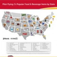 Pilot Flying J Reveals Surprising Popular Food and Beverage Items by State