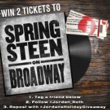 Contest: Enter To Win Tickets to SPRINGSTEEN on Broadway!