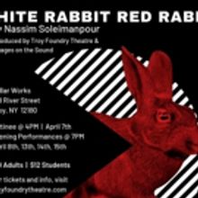 Troy Foundry Theatre Announces April Productions of WHITE RABBIT RED RABBIT