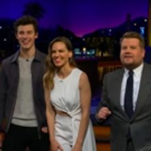 VIDEO: James Corden Plays Flinch with Shawn Mendes, Hillary Swank, and Zach Woods