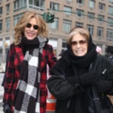 Photo Flash: Gloria Steinem and Cast of GLORIA: A LIFE March in the Women's Unity Ral