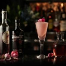 Brockmans Gin - Purple Hearts and Pink Roses for Valentine's Day