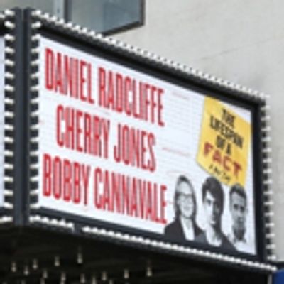 Up on the Marquee: THE LIFESPAN OF A FACT