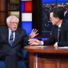 THE LATE SHOW Featuring Guest Bernie Sanders Sees Highest Ratings in Two Months