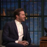 VIDEO: Armie Hammer Talks Moonwalking, Learning Lines, And Being Out Of His Comfort… Video