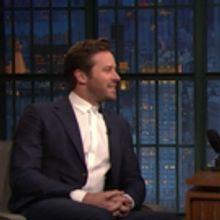 VIDEO: Armie Hammer Talks Moonwalking, Learning Lines, And Being Out Of His Comfort Z
