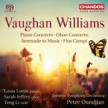 Vaughan Williams: Orchestral Works Featuring the Toronto Symphony Orchestra Receives 