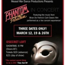 Revised And Reconstructed, Brian De Palma's PHANTOM OF THE PARADISE Is In Concert At