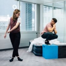 Photo Flash: In Rehearsal with Helena Wilson, Alistair Toovey, and the Cast of LOVE…