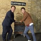Photo Coverage: See Eddie Redmayne and Jude Law at King's Cross Station for 'Back to…