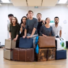 Photo Flash: Inside Rehearsal For the World Premiere of West End Musical BROKEN WINGS