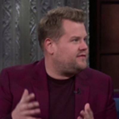 VIDEO: James Corden Recalls Spanking Future President Donald Trump on a Broadway Stage