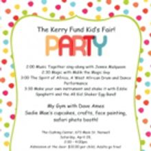 The Kerry Jon Walker Fund To Host Kid's Fair