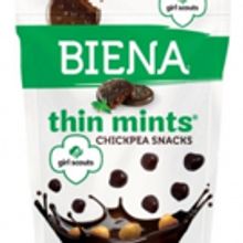 Biena Launches Girl Scout Cookie-Inspired Thin Mints Chickpea Snacks