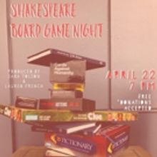 Growler Haus Presents SHAKESPEARE BOARD GAME NIGHT