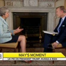 VIDEO: British Prime Minister Theresa May Tells CBS THIS MORNING She Trusts President