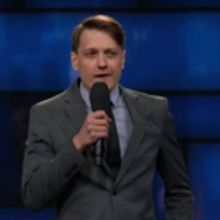 VIDEO: Erik Bergstrom Performs Standup on THE LATE SHOW