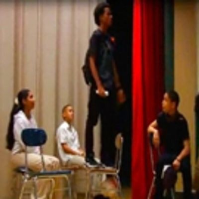 TV: Fidelity FutureStage Jordan L. Mott, Middle School 22 Play 'ROLLIN IN GOLD'