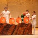 THE VERY HUNGRY CATERPILLAR SHOW Munches on Audience Costumes & Candy for Halloween