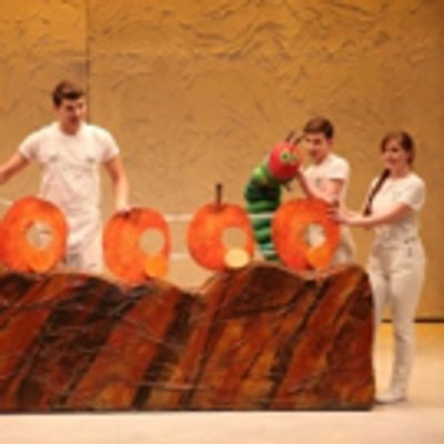 THE VERY HUNGRY CATERPILLAR SHOW Munches on Audience Costumes & Candy for Halloween