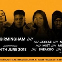 Spotify Presents: Who We Be Live 2018 Including The O2 Academy Birmingham