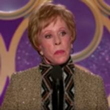 VIDEO: Carol Burnett Receives the Inaugural Carol Burnett Award at the GOLDEN GLOBES