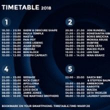 Schedule Announced for Time Warp 2018