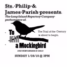 TO KILL A MOCKINGBIRD Returns to Long Island on Jan. 28
