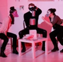 BWW Review: WET's Absurdist Political Thriller B Ticks on Too Long Before Exploding