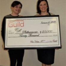 Las Vegas Philharmonic Guild Donates $20,000 to the Orchestra     Fundraising Efforts