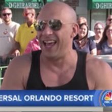 VIDEO: Vin Diesel Helps Debut New Fast And Furious Ride At Universal Orlando