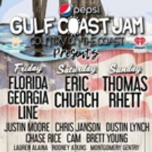 The 2018 Pepsi Gulf Coast Jam Announces Full Lineup Including Eric Church, Florida…