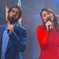 VIDEO: Sara Bareilles and Josh Groban Perform 'Tony Awards: The Musical' on The Late… Video
